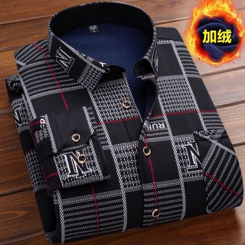 Tren Mode Musim Gugur dan Musi - Flannel Shirt Lined ulasan dan harga