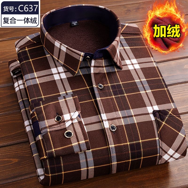 Tren Mode Musim Gugur dan Musi - Flannel Shirt Lined ulasan dan harga