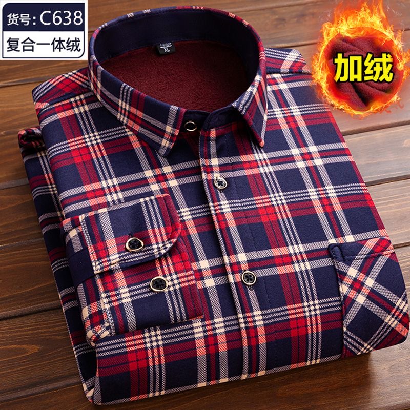 Tren Mode Musim Gugur dan Musi - Flannel Shirt Lined ulasan dan harga
