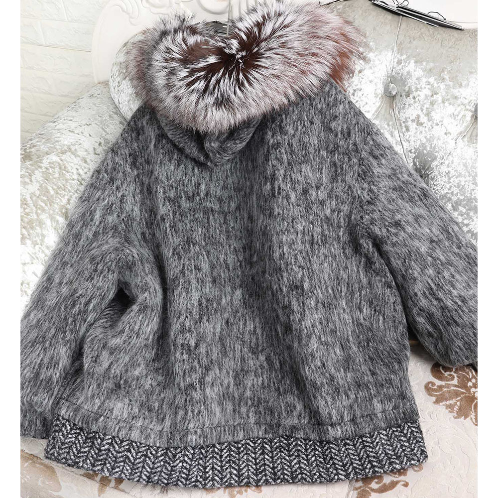 Jaket Puffer Wanita Mewah Berb - Wool Coat Peacoat ulasan dan harga