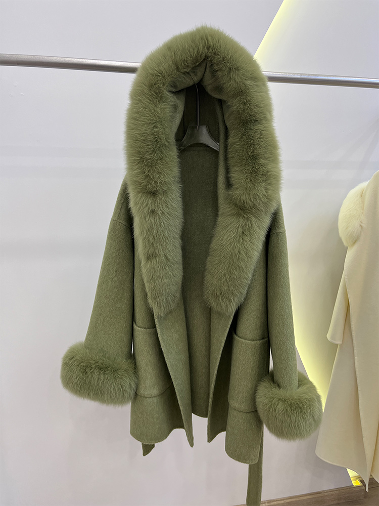 Jaket Wol Wanita Musim Dingin  - Wool Coat Peacoat ulasan dan harga