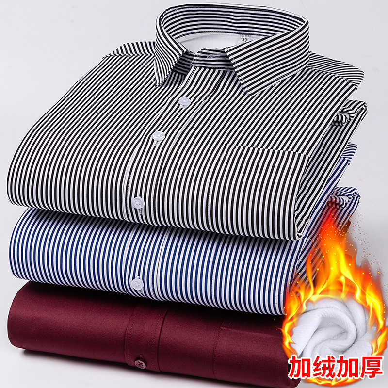 Kemeja Pria Lengan Panjang Ber - Flannel Shirt Lined ulasan dan harga